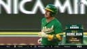 Brent Rooker and Jesús Aguilar go back-to-back with two solo homers as A's take 2-0 lead