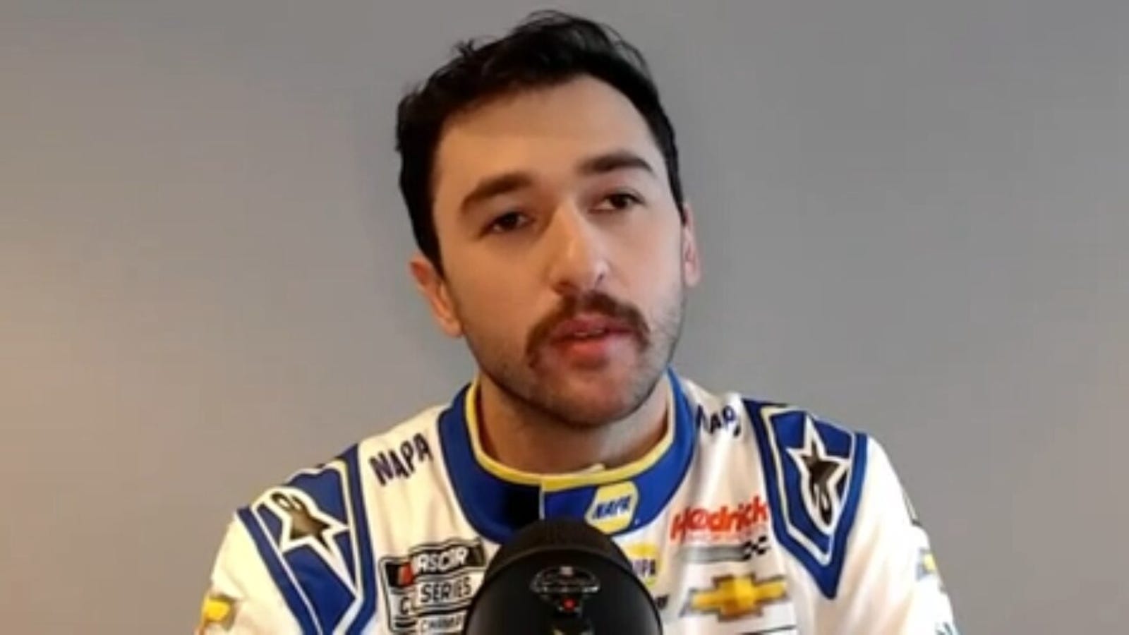 Chase Elliott on snowboarding accident