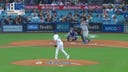 Cubs' Patrick Wisdom breaks the scoreless tie with a solo shot to center field in the fifth inning