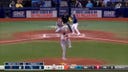 Isaac Paredes launches a solo home run deep into left field to give the Rays a 3-0 lead over the Red Sox