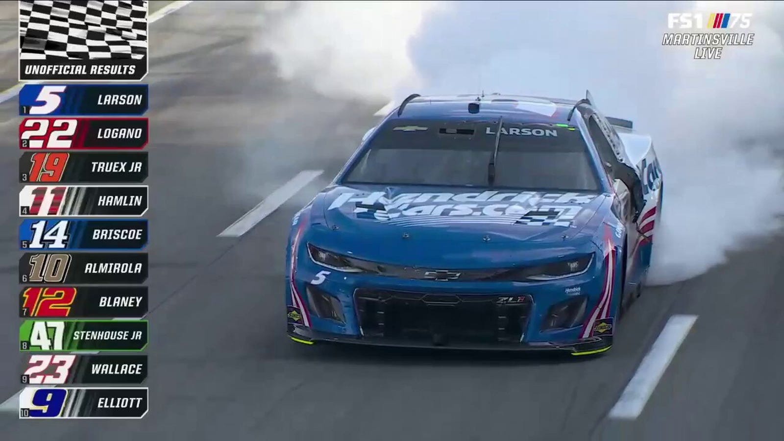 Larson wins NOCO 400 