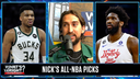 Nick Wright makes a case for his (Made-Up) All-NBA Team | What's Wright?