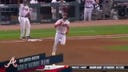 Orlando Arcia hits a solo home run and gives the Braves a 2-0 lead over the Padres