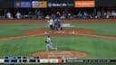 Rangers' Robbie Grossman rips a two-run homer to right field for a commanding 5-0 lead over the Yankees