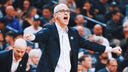 UConn's Dan Hurley sports same game-day outfit, including lucky dragon underwear