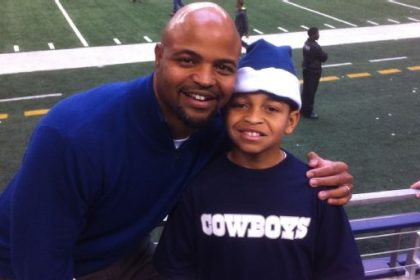 What happens when dad is a Cowboys scout and his son is an NFL RB prospect?