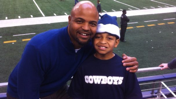 What happens when dad is a Cowboys scout and his son is an NFL RB prospect?