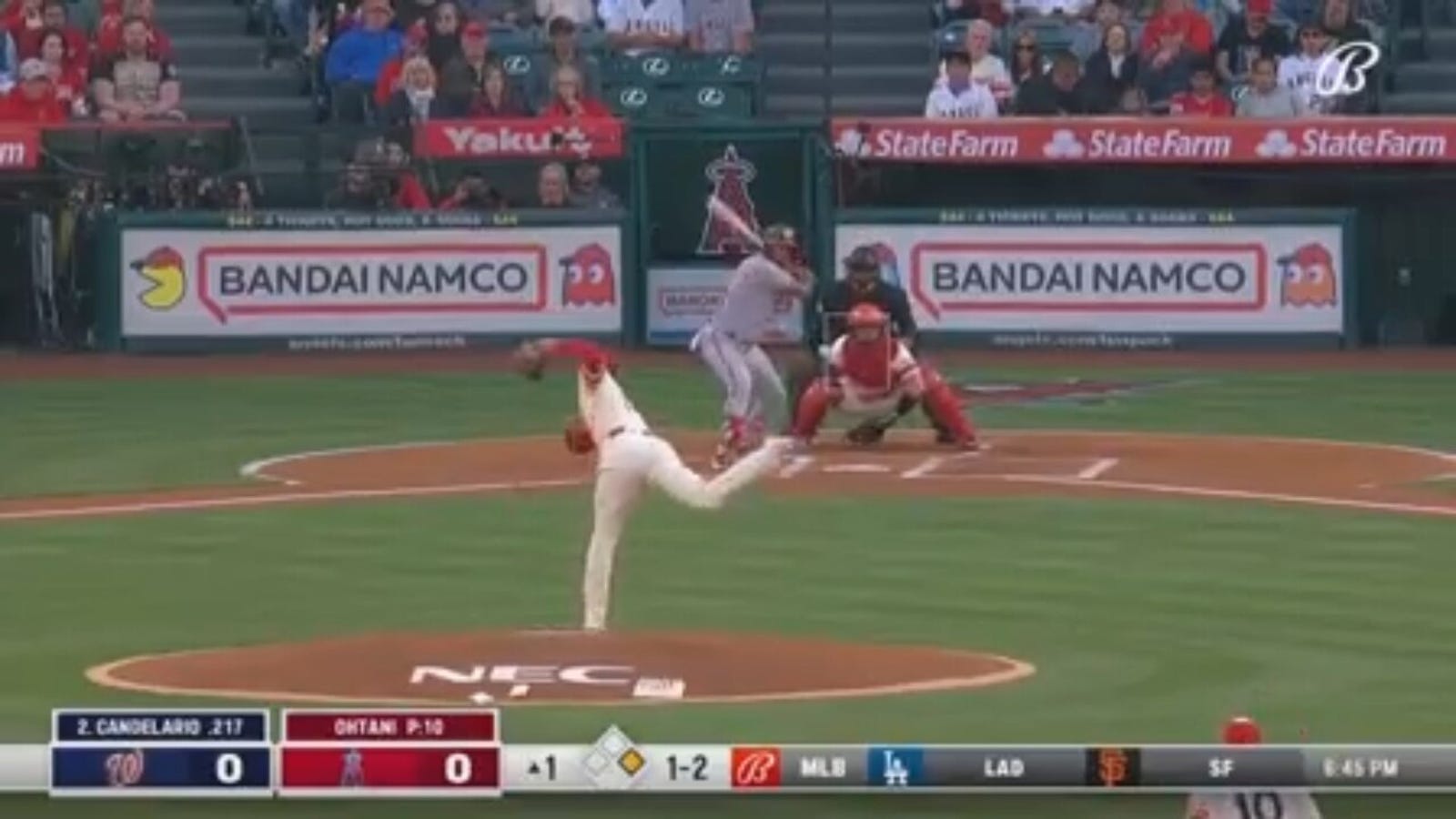 Shohei Ohtani racks up six strikeouts in Angels' 2-0 win over Nationals