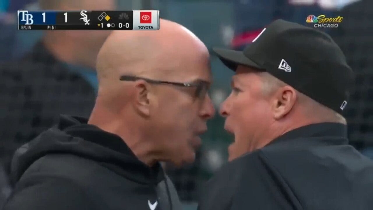 White Sox manager Pedro Grifol gets ejected by the same umpire on back-to-back nights