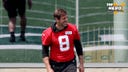 Aaron Rodgers suffers apparent ankle injury during Jets OTAs | THE HERD