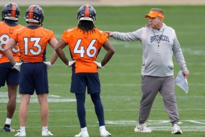 Broncos coach Sean Payton making it clear that roster spots are earned, not given