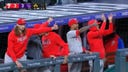 Bryce Harper hits a go-ahead, two-run double in the Phillies' 6-3 win vs. Rockies