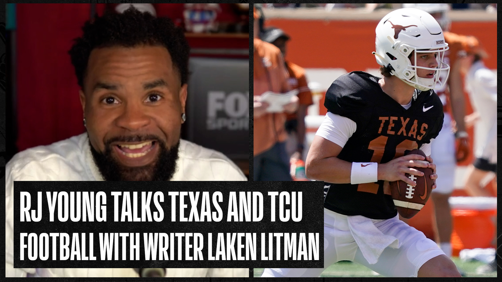  Laken Litman talks about the Texas QB competition