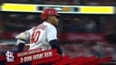 Cardinals' Willson Contreras smokes a go-ahead three-run homer in the third inning against the Dodgers