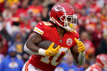 Chiefs RB Pacheco had surgery on labrum, hand