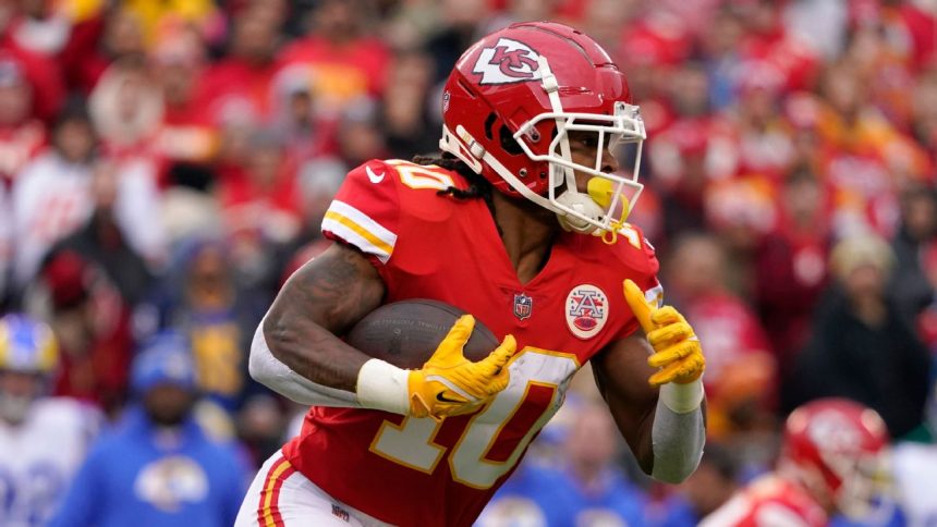 Chiefs RB Pacheco had surgery on labrum, hand