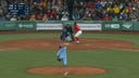 Connor Wong launches a home run to help the Red Sox secure a 7-6 win over the Blue Jays