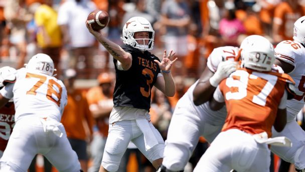 From Alabama to Texas and beyond, the latest on eight QB battles