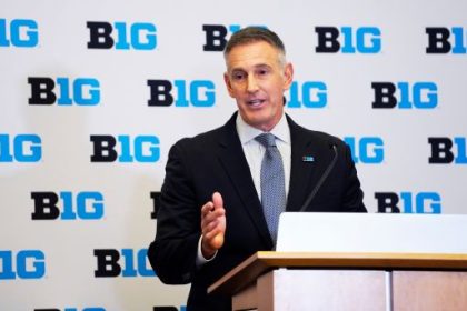 How an unfinished TV deal led to an unexpectedly hectic first month for the new Big Ten commissioner