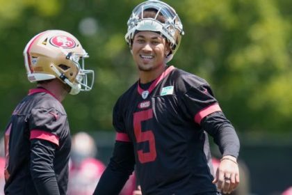 'I'm having fun playing football again': Reinvigorated Trey Lance ready to help 49ers