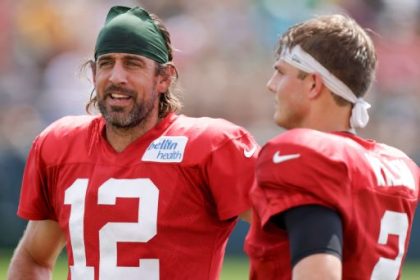 Jets' Aaron Rodgers expects a 'heaven' and 'hell' relationship with Zach Wilson