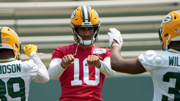 Jordan Love's first OTAs as Packers new QB1 show 'it's still early'