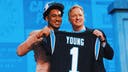 Panthers QB Bryce Young shows 'complete command' in first NFL practice