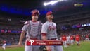 Phillies' Craig Kimbrel becomes the eighth reliever to reach 400 career saves by closing out the Braves, his original team