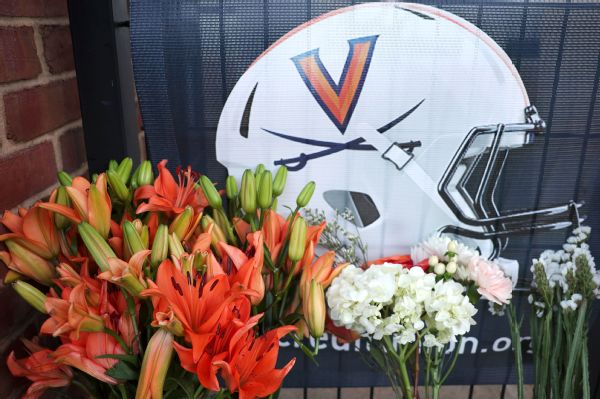 UVA players killed in Nov. honored at graduation