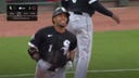 White Sox's Elvis Andrus smashes a three-run homer to left field, tying the game vs. the Reds