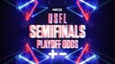 2023 USFL semifinals odds: Betting lines, spreads