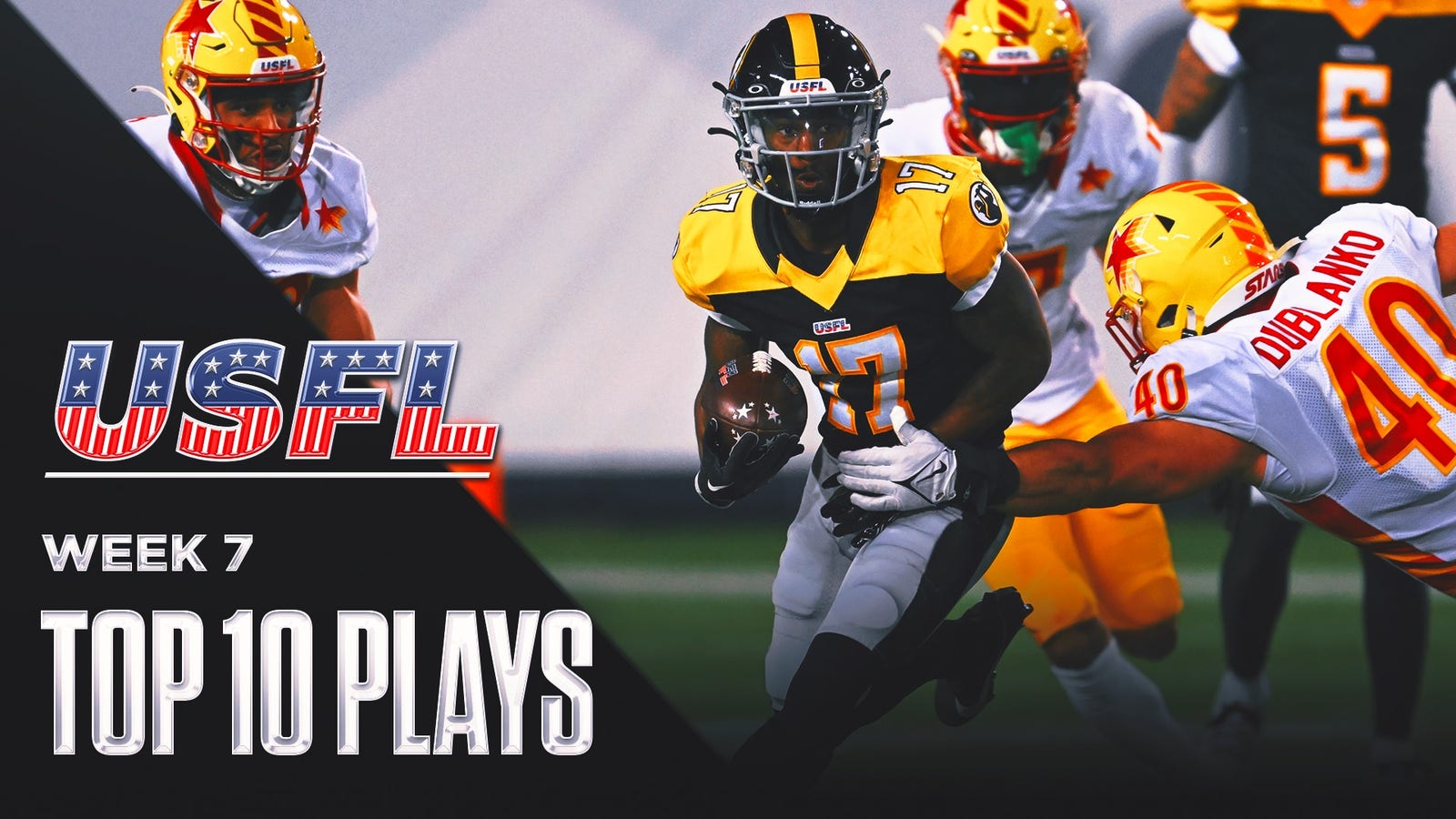 USFL Top 10 plays from week 7 