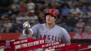 Angels' Shohei Ohtani launches a 459-foot MONSTER shot vs. the Rangers, tying the game and the AL home run lead