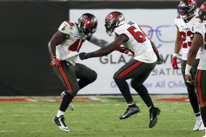 Bucs' David to White: Show passion, not emotion