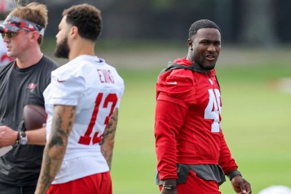 Bucs' White sits out practice but isn't a 'hold-in'