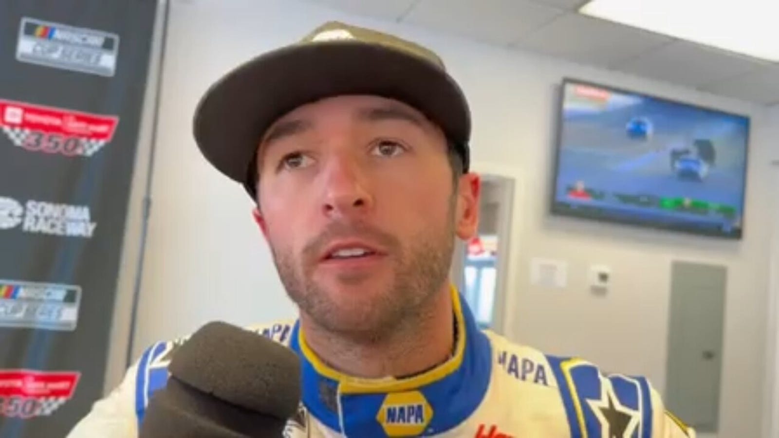 Chase Elliott: 'It's never fun to sit at home!'