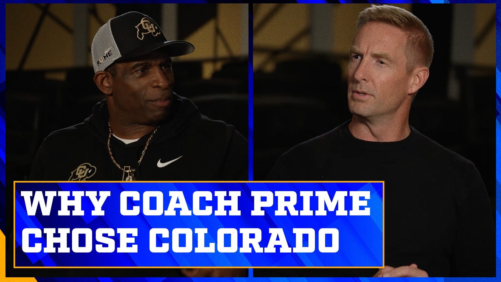 Deion Sanders explains why he chose to coach the Colorado Buffaloes 