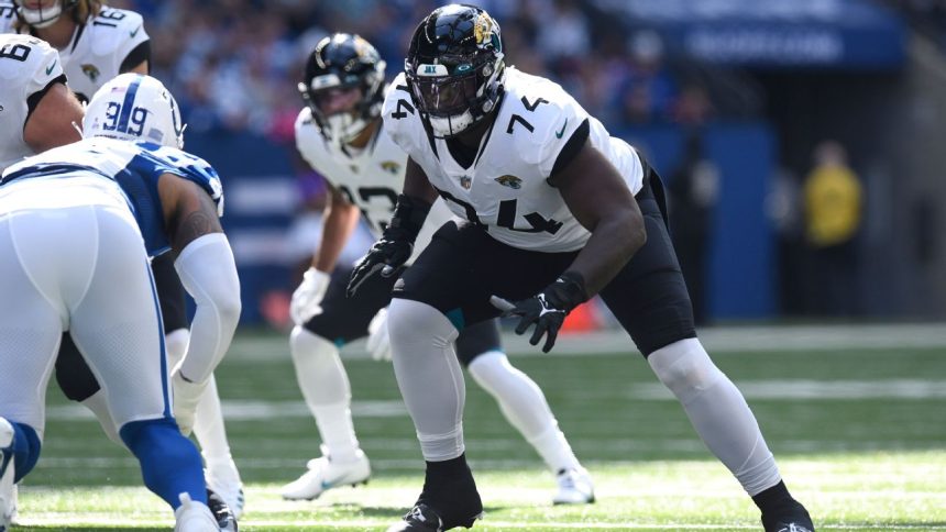 Jags LT Robinson suspended 4 games for PEDs