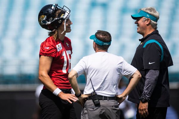 Lawrence relishing 1st normal offseason with Jags
