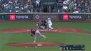 Mariners' Eugenio Suarez cracks a massive homer in the bottom of the fourth against the Nationals