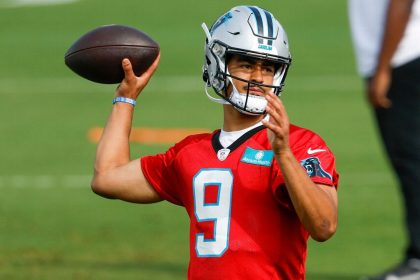 'Next step': Young elevated to QB1 for Panthers