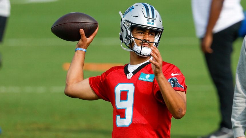 'Next step': Young elevated to QB1 for Panthers