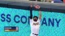 Padres' Fernando Tatís Jr. makes a FEARLESS leaping grab on the warning track to get out of the fourth inning against the Guardians