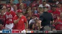 Reds' manager David Bell gets thrown out for the fourth time this season after arguing with umpires