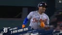 Tigers' Andy Ibáñez RIPS a three-run homer to take an early lead over the Rangers