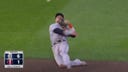 Tigers' Javier Báez makes a diving stop then makes a RIDICULOUS throw to get the runner at first