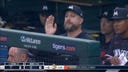 Twins manager Rocco Baldelli gets ejected against the Tigers after yelling at the umpire from the dugout