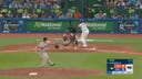 Vladimir Guerrero Jr. crushes a two-run home run to take the lead against the Giants