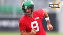 Aaron Rodgers feeling 'less triggered' as he enters training camp with Jets | THE HERD