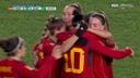 Alba Maria Redondo Ferrer scores her second goal of the match to give Spain a 5-0 lead